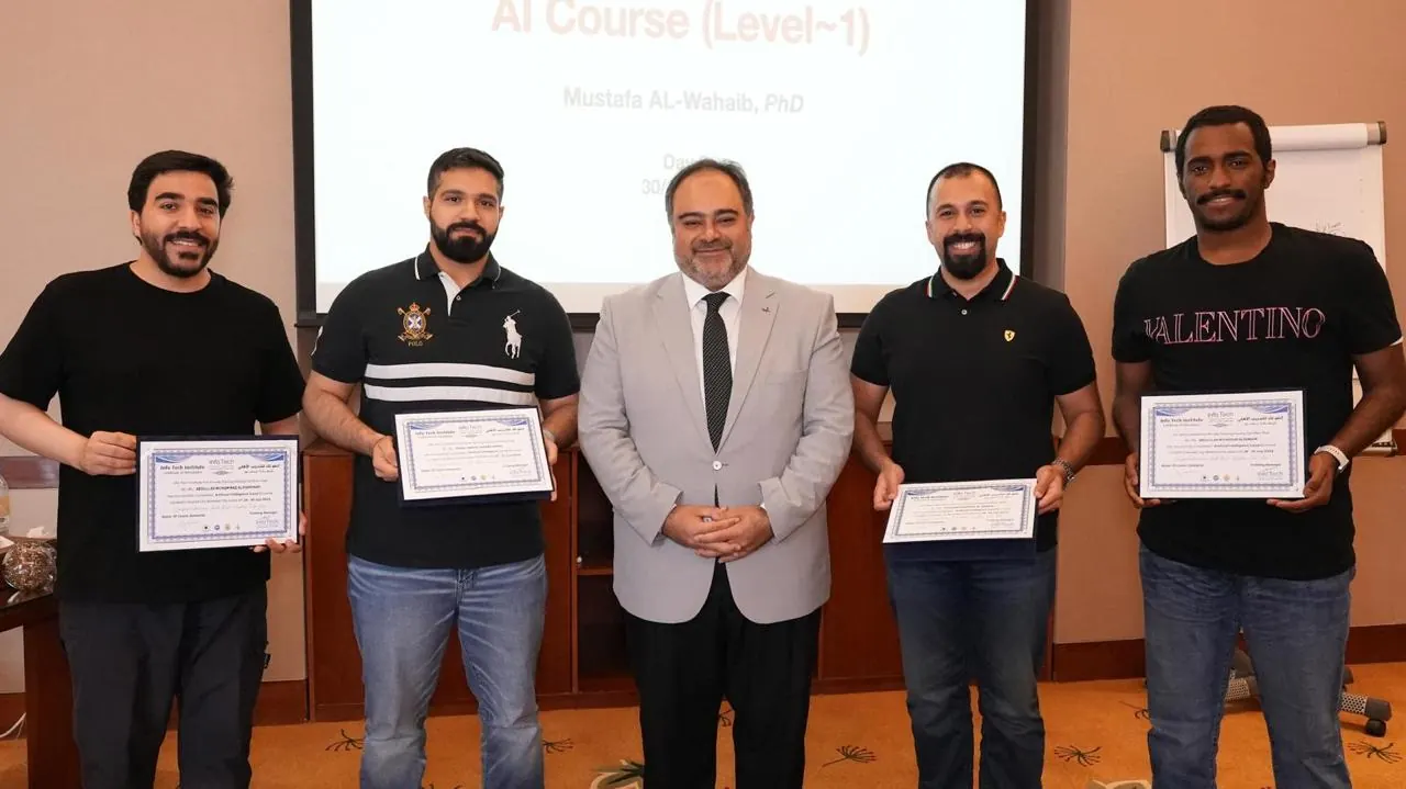 AI course, level 1: certificates awarded