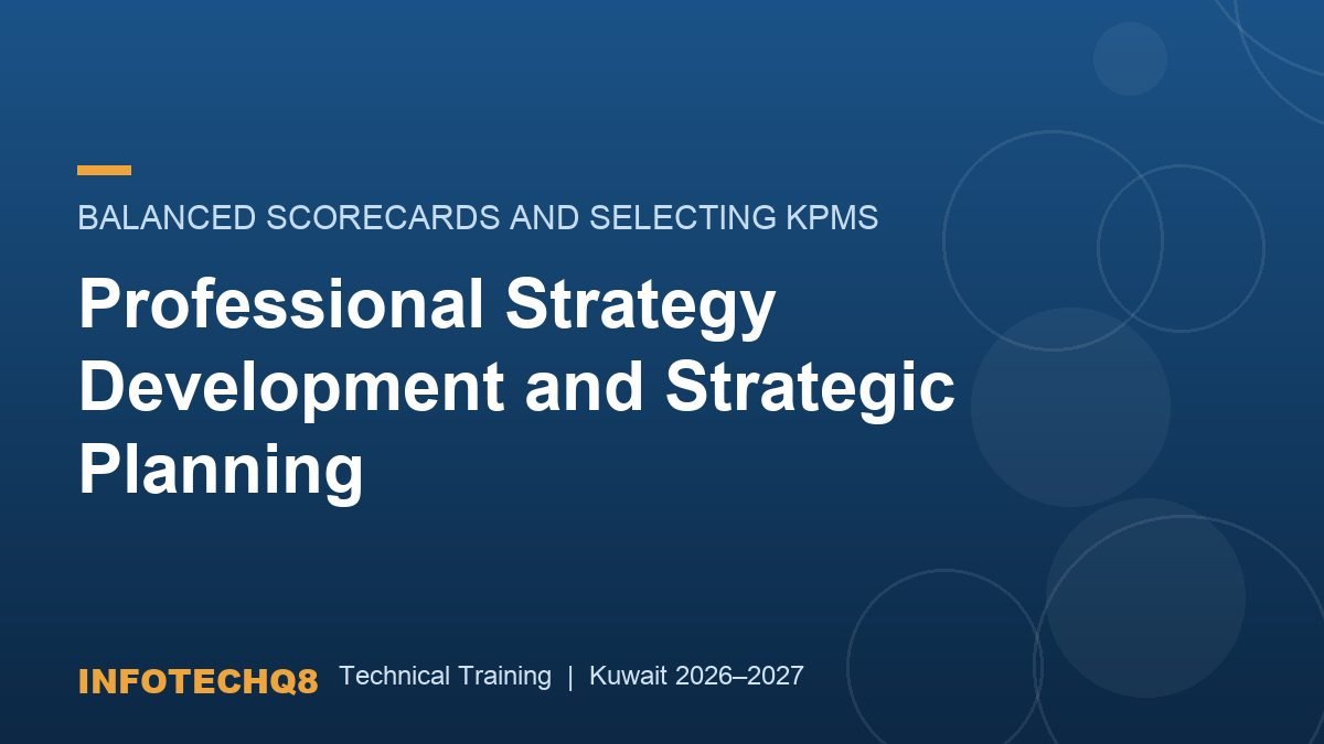 Professional Strategy Development and Strategic Planning
